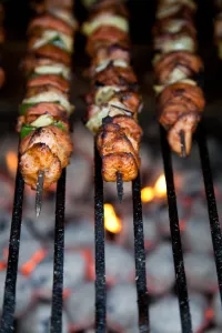 chicken skewers