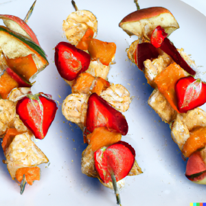 fruit skewers