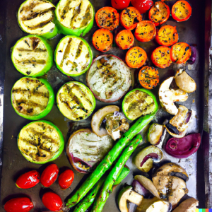 grilled vegetables